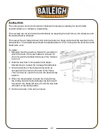 Предварительный просмотр 30 страницы Baileigh Industrial BSVT-18P Operator'S Manual