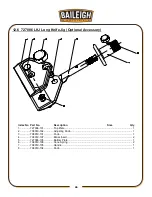 Предварительный просмотр 26 страницы Baileigh Industrial BWS-10 Operating Instructions And Parts Manual