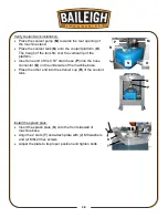 Предварительный просмотр 23 страницы Baileigh Industrial CS-350EU Operator'S Manual