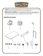 Preview for 14 page of Baileigh Industrial DC-1300B Operator'S Manual