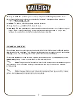 Preview for 10 page of Baileigh Industrial DC-2100C Operator'S Manual