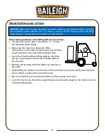 Preview for 13 page of Baileigh Industrial DC-2100C Operator'S Manual