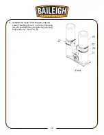 Preview for 19 page of Baileigh Industrial DC-2300B Operator'S Manual