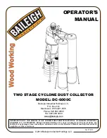 Baileigh Industrial DC-6000C Operator'S Manual preview