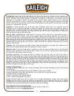 Preview for 4 page of Baileigh Industrial DG-500 Operator'S Manual