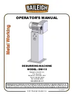 Baileigh Industrial DM-10 Operator'S Manual preview