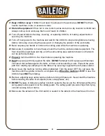 Preview for 10 page of Baileigh Industrial DP-1000E Operator'S Manual