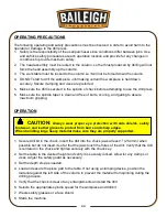 Preview for 26 page of Baileigh Industrial DP-1000E Operator'S Manual