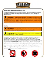 Предварительный просмотр 14 страницы Baileigh Industrial DP-1375VS-110 Operator'S Manual