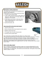 Предварительный просмотр 32 страницы Baileigh Industrial DP-1375VS-110 Operator'S Manual