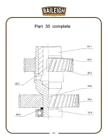 Предварительный просмотр 36 страницы Baileigh Industrial DP-1500G Operator'S Manual