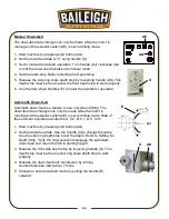 Предварительный просмотр 27 страницы Baileigh Industrial DP-1500VS Operator'S Manual