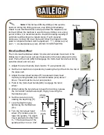 Предварительный просмотр 28 страницы Baileigh Industrial DP-1500VS Operator'S Manual