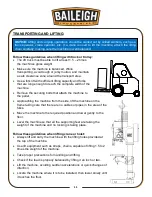 Предварительный просмотр 14 страницы Baileigh Industrial DP-1850G Operator'S Manual