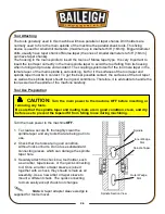 Предварительный просмотр 29 страницы Baileigh Industrial DP-1850G Operator'S Manual