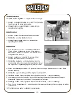 Preview for 27 page of Baileigh Industrial DP-2012F-HD-V3 Operator'S Manual