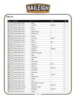 Preview for 33 page of Baileigh Industrial DP-2012F-HD-V3 Operator'S Manual