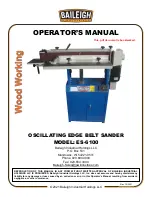 Baileigh Industrial ES-6100 Operator'S Manual preview