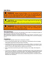 Preview for 13 page of Baileigh Industrial GS-450 Operator'S Manual