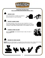 Preview for 8 page of Baileigh Industrial HSP-110M-HD Operator'S Manual