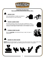 Preview for 8 page of Baileigh Industrial HSP-66M-HD Operator'S Manual