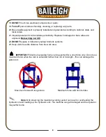 Preview for 11 page of Baileigh Industrial HSP-66M-HD Operator'S Manual