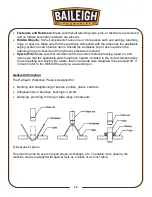 Preview for 25 page of Baileigh Industrial HSP-66M-HD Operator'S Manual