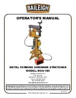 Baileigh Industrial MSS-14H Operator'S Manual предпросмотр