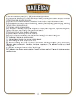 Preview for 16 page of Baileigh Industrial PT-105HD-W Operator'S Manual