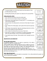 Preview for 19 page of Baileigh Industrial PT-105HD-W Operator'S Manual