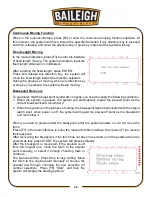 Preview for 33 page of Baileigh Industrial PT-105HD-W Operator'S Manual