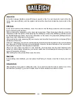 Preview for 35 page of Baileigh Industrial PT-105HD-W Operator'S Manual