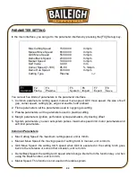 Preview for 36 page of Baileigh Industrial PT-105HD-W Operator'S Manual