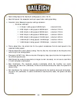 Preview for 41 page of Baileigh Industrial PT-105HD-W Operator'S Manual