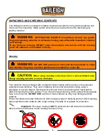 Предварительный просмотр 12 страницы Baileigh Industrial RDB-050 Operator'S Manual