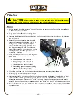 Предварительный просмотр 18 страницы Baileigh Industrial RDB-050 Operator'S Manual