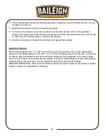 Preview for 34 page of Baileigh Industrial RDB-500 Operator'S Manual