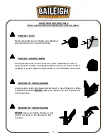 Предварительный просмотр 10 страницы Baileigh Industrial SBR-5216 Operator'S Manual