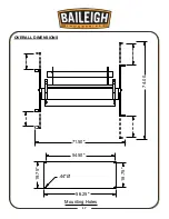 Предварительный просмотр 20 страницы Baileigh Industrial SBR-5216 Operator'S Manual