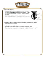 Предварительный просмотр 20 страницы Baileigh Industrial SBR-5220 Operator'S Manual