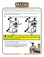 Предварительный просмотр 36 страницы Baileigh Industrial SBR-5220 Operator'S Manual