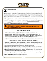 Preview for 10 page of Baileigh Industrial SS-2725 Operator'S Manual