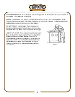 Preview for 14 page of Baileigh Industrial SS-2725 Operator'S Manual