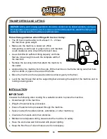 Preview for 17 page of Baileigh Industrial SS-2725 Operator'S Manual