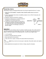 Preview for 34 page of Baileigh Industrial SS-2725 Operator'S Manual