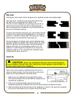 Preview for 43 page of Baileigh Industrial SS-2725 Operator'S Manual