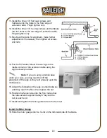 Preview for 26 page of Baileigh Industrial TS-1040E-30 Operator'S Manual