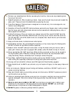 Preview for 10 page of Baileigh Industrial WBS-12 Operator'S Manual