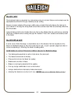 Preview for 25 page of Baileigh Industrial WBS-12 Operator'S Manual