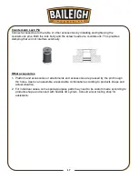 Preview for 19 page of Baileigh Industrial WJT-4747-HD Operator'S Manual